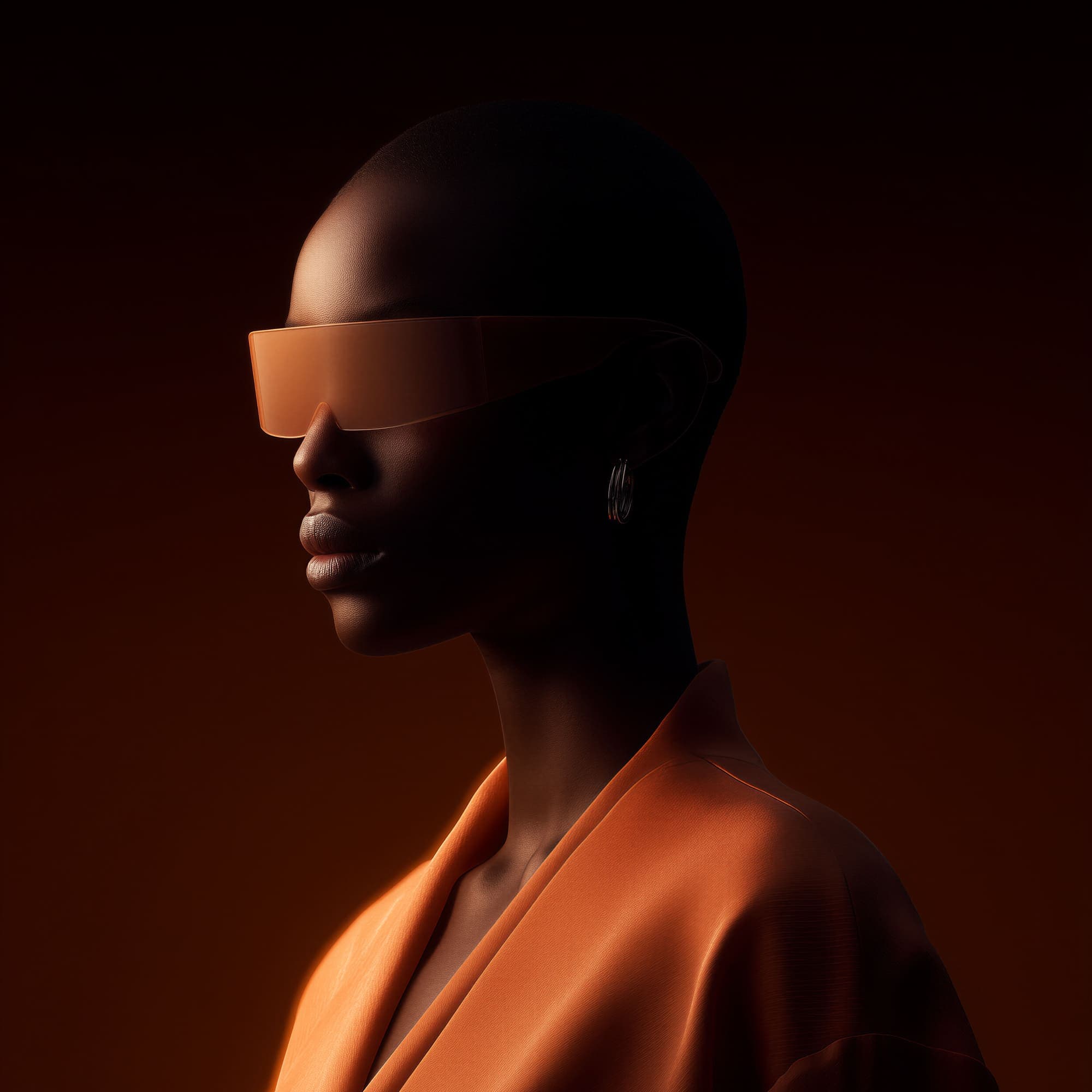 Editorial portrait representing hair styling professionals